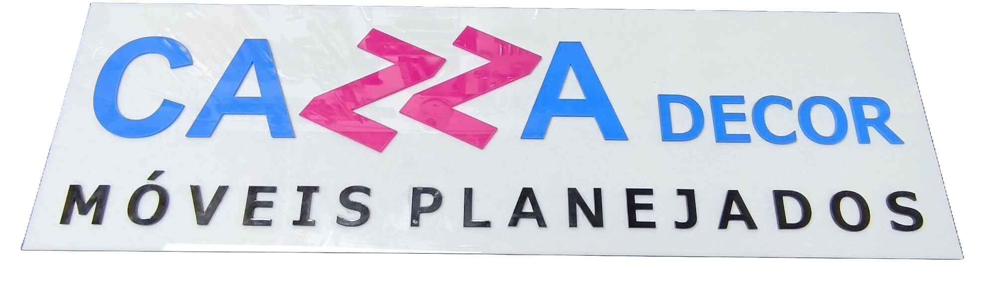 Corte laser placa acrilico Cazza Decor