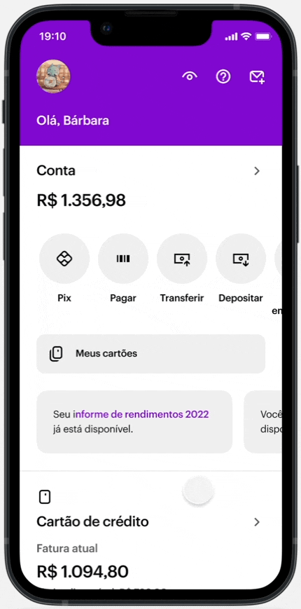 Informe Rendimentos Nubank